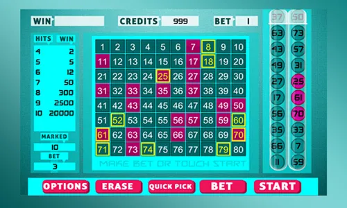 Keno Bingo screenshot 2