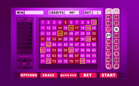Keno Bingo screenshot 3