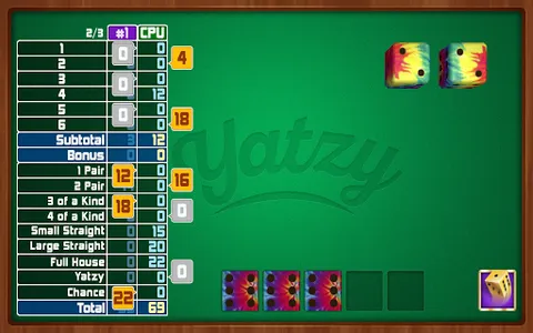 Yatzy Dice Game screenshot 16