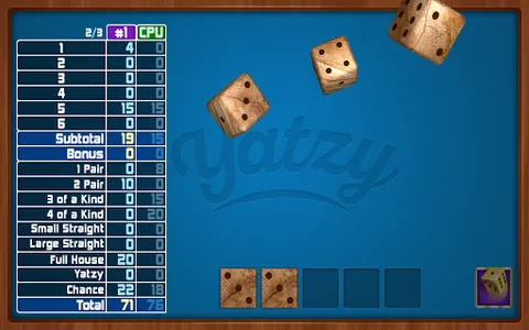 Yatzy Dice Game screenshot 5