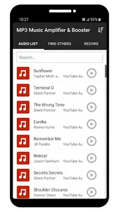 MP3 Music Amplifier & Booster screenshot 1
