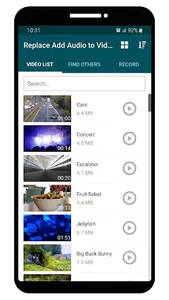 Replace Add Audio to Video screenshot 1