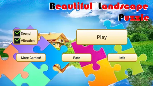 Beautiful Landscape Puzzle screenshot 0