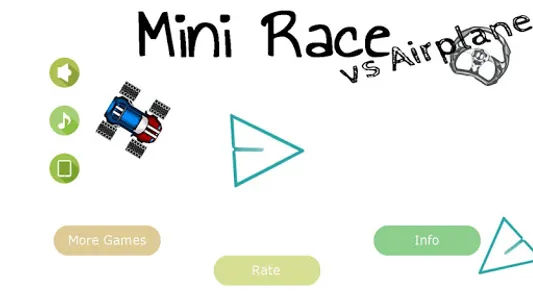 Mini Race vs Airplane screenshot 8