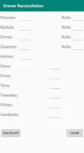 Drawer Reconciliation screenshot 0