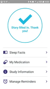 CLM Insomnia Study screenshot 0