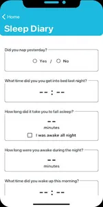 CLM Insomnia Study screenshot 3