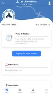 OurChurchPortal screenshot 1