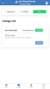 OurChurchPortal screenshot 3