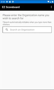 ezScoreboard screenshot 1