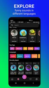 MemeDex - Meme Soundboard 2023 screenshot 1