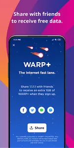 1.1.1.1 + WARP: Safer Internet screenshot 3