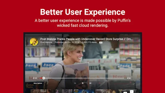 Puffin TV Player screenshot 1