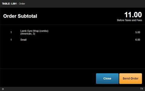 CloudPOS Restaurant screenshot 4
