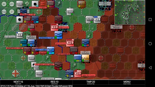 Allied at Falaise (turn-limit) screenshot 11