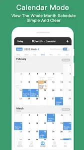 MyWeek - Weekly Schedule Plann screenshot 3