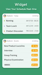 MyWeek - Weekly Schedule Plann screenshot 5