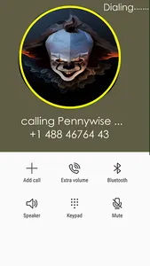 call pennywise scary clown screenshot 0