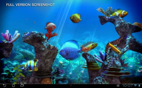 Clownfish Aquarium 3D FREE screenshot 13