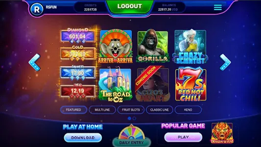 RSFun - Online Slot Games screenshot 2