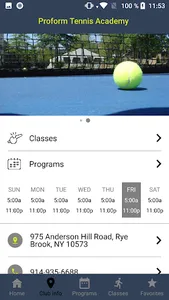 Proform Tennis Academy screenshot 0