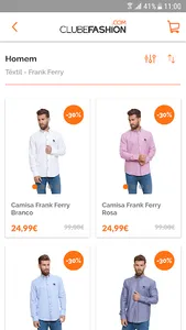 Clubefashion screenshot 1