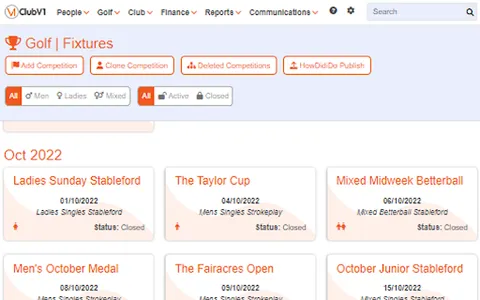 ClubV1 Admin screenshot 4