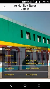 CLW VENDOR DEVELOPMENT STATUS screenshot 1