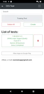 RORO cargo. Support CES Test screenshot 1