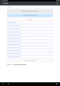 RORO cargo. Support CES Test screenshot 10
