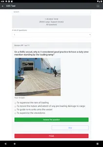 RORO cargo. Support CES Test screenshot 14