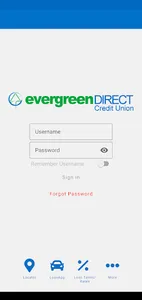 Evergreen DIRECT CU Mobile screenshot 0