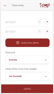 Portal Lekarza CMP screenshot 1