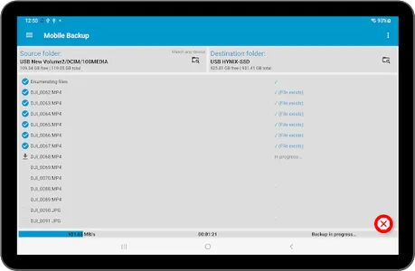 Mobile Photo and Video Backup screenshot 0