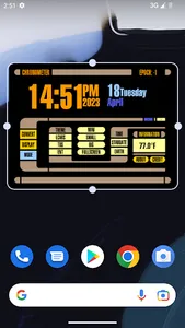 LCARS Trek Clock Widget screenshot 1