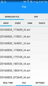 W-DVR screenshot 2