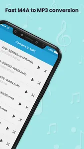M4a to MP3 Audio Converter screenshot 1