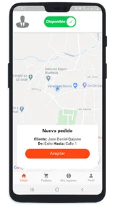 Zuapp Repartidor screenshot 1