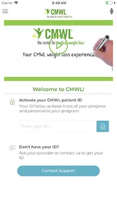 CMWL Patient Connect screenshot 1