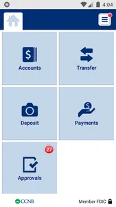 CCNB Business Mobile screenshot 2