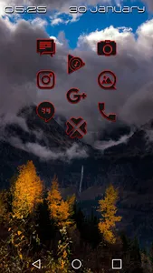 Asher Red Icon Pack screenshot 1