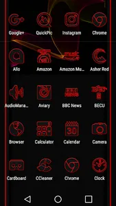 Asher Red Icon Pack screenshot 3