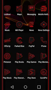 Asher Red Icon Pack screenshot 5