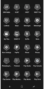 Coastal Stormy Gray Icon Pack screenshot 5