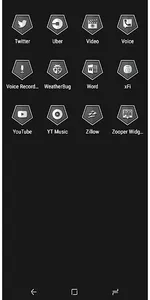 Coastal Stormy Gray Icon Pack screenshot 7