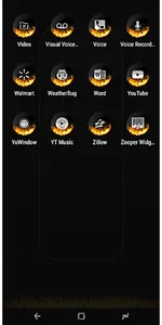 Drew Fire Black Icon Pack screenshot 7