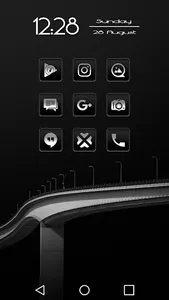 oNe1 Dark - Icon Pack screenshot 0