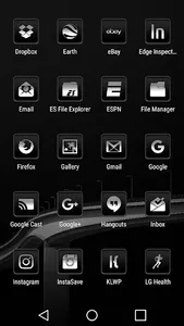 oNe1 Dark - Icon Pack screenshot 3