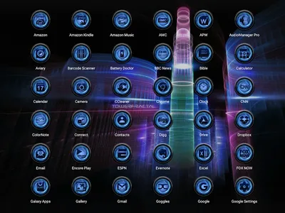 Turbulence Blue Icon Pack screenshot 13
