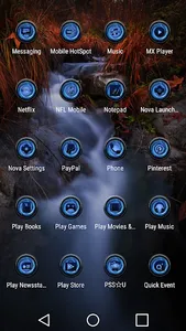 Turbulence Blue Icon Pack screenshot 3